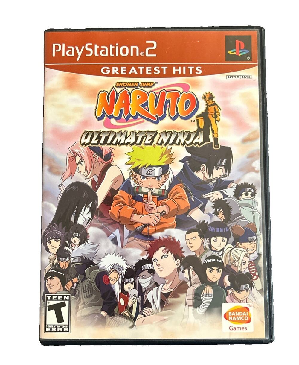 Naruto Ultimate Ninja Sony PlayStation 2 PS2 Greatest Hits Tested & Working